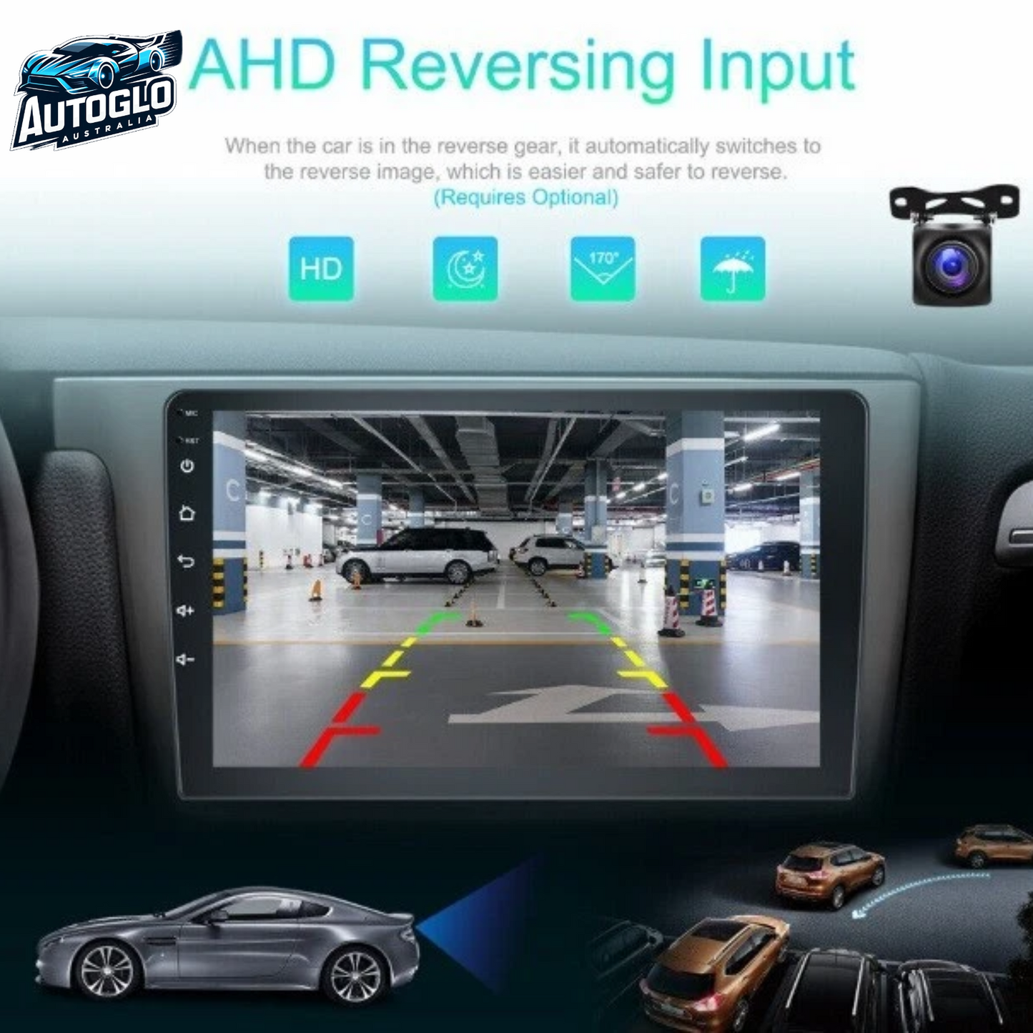 Autoglo Australia 9" CarPlay Android BT GPS WiFi Stereo For MAZDA CX 9 BOSE (2008 -15) 2+32GB