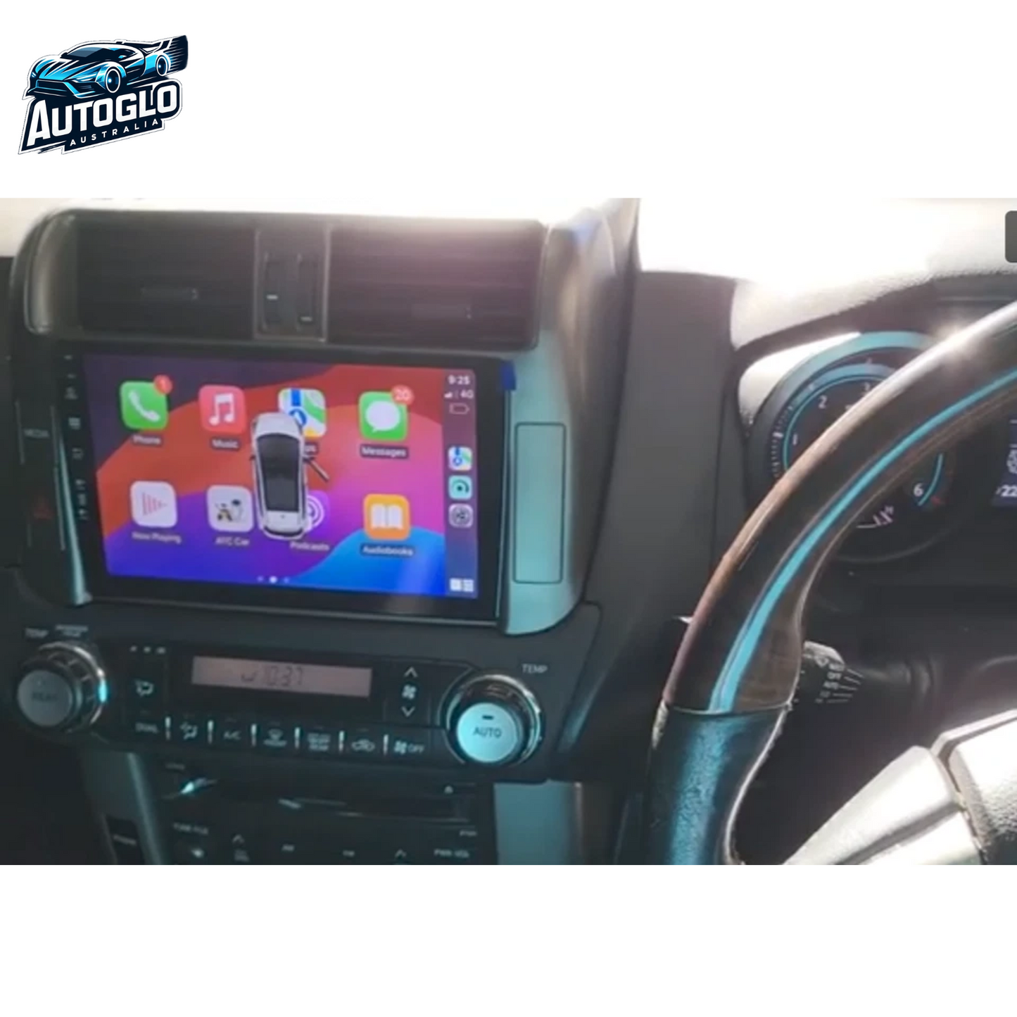 Autoglo Australia For Toyota Prado Kakadu VX Altitude Android Stereo ISO Harness CANBUS Module