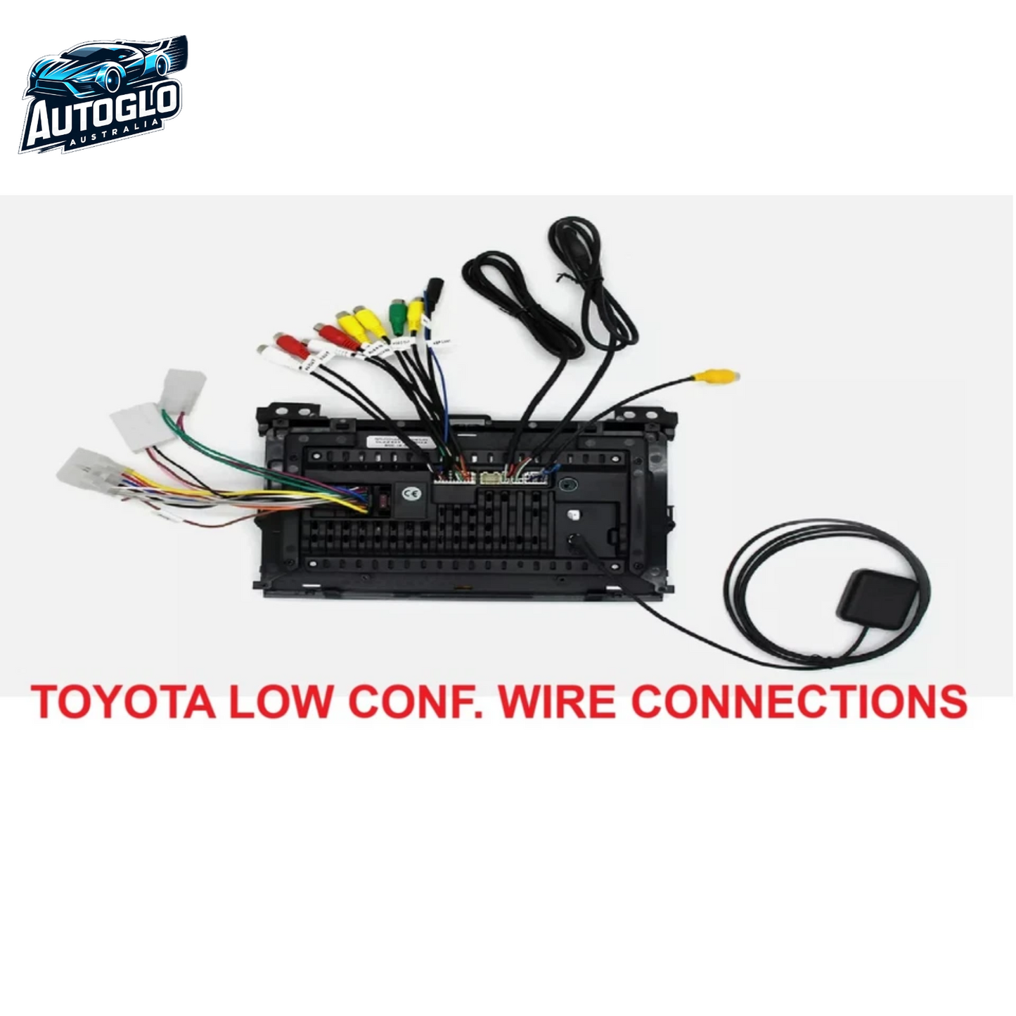 Autoglo Australia 9" (2G+32G) CARPLAY ANDROID GPS BT WiFi Stereo For TOYOTA YARIS (2005-12)