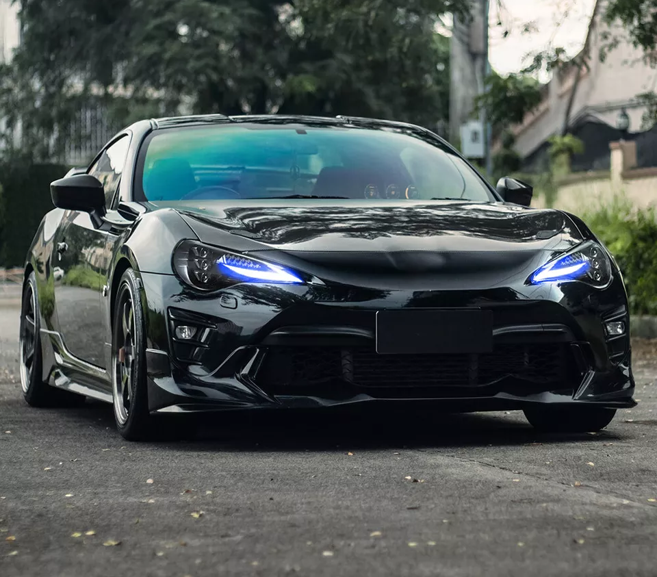 VLAND Full LED V3 Projector Headlights For 2012-20 Toyota 86 Subaru BRZ With RGB DRL