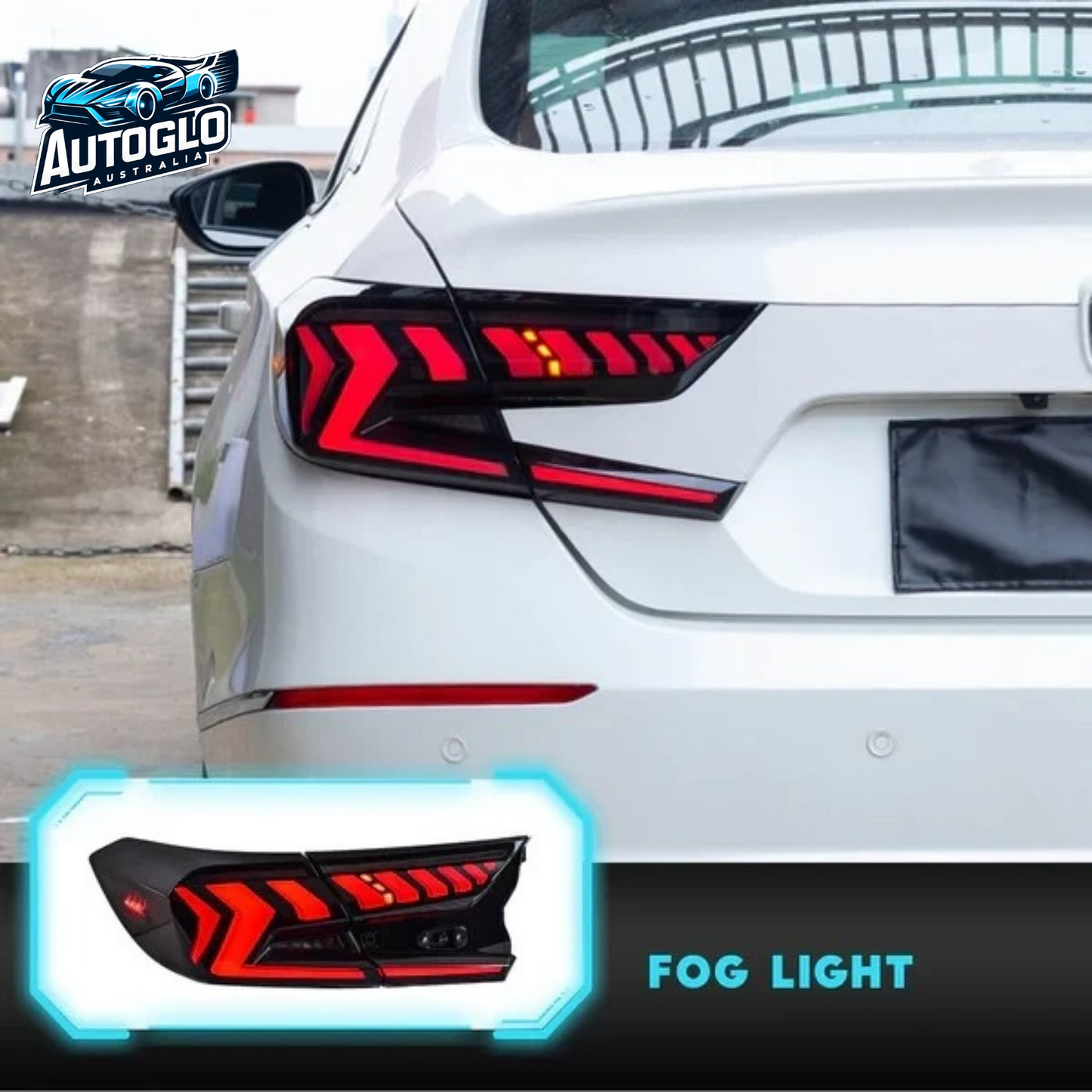 Autoglo Australia LED Taillights for Honda Accord 2018-2022