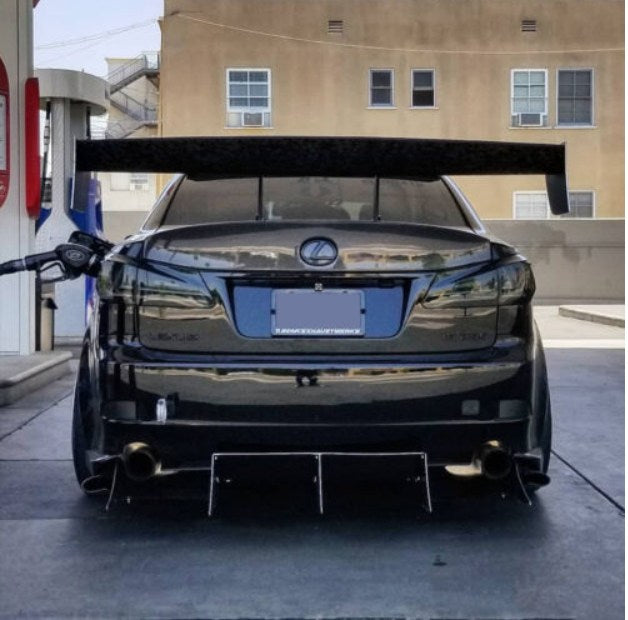 VLAND LED Tail Lights For 2006-2013 Lexus IS250 IS350 ISF Smoked Lens Rear Lamps