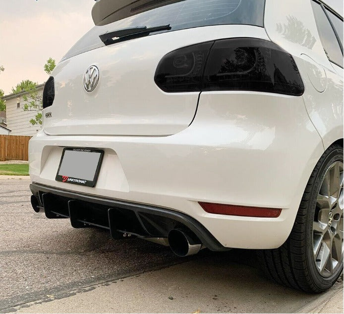 VLAND Smoked LED Tail Light For 2008-2014 Volkswagen Golf 6 MK6 GTI R Rear Lamps