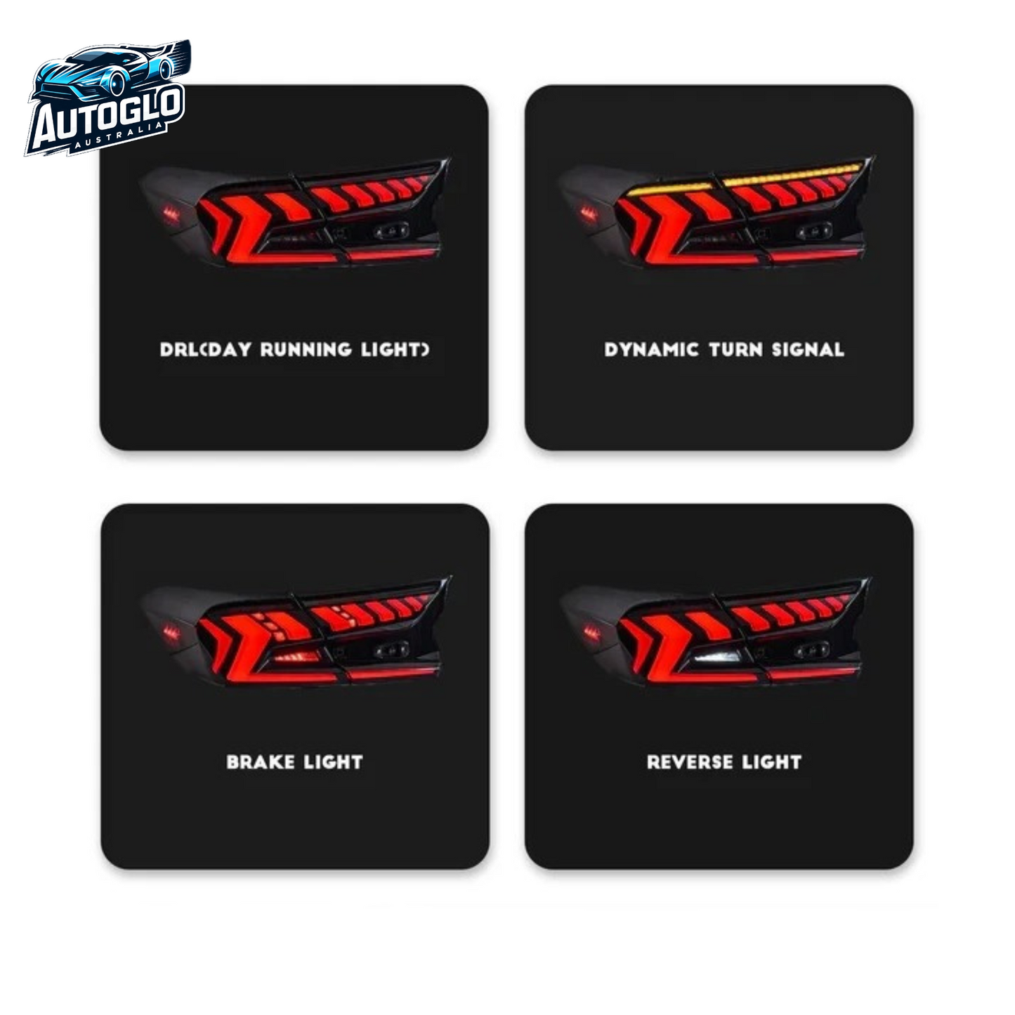 Autoglo Australia LED Taillights for Honda Accord 2018-2022