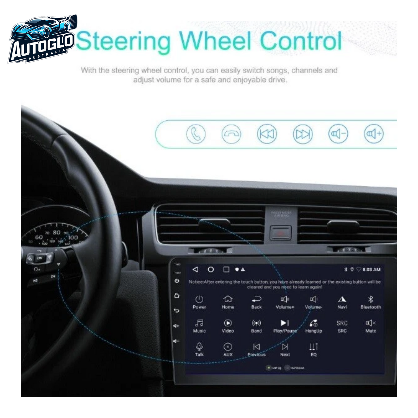 Autoglo Australia 10.1" Android 13 Stereo Carplay for MERCEDES BENZ W639 VITO 2GB+32G (2013-18)