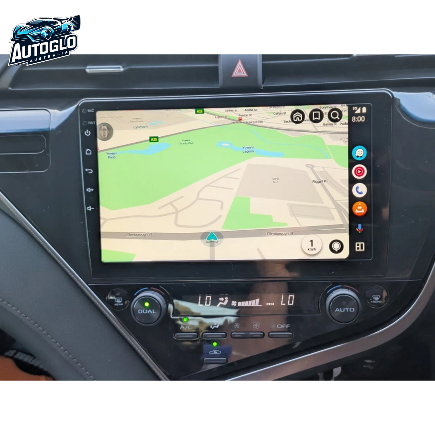 Autoglo Australia 10.1" Carplay Android 2GB+32GB BT GPS NAVI Stereo for TOYOTA CAMRY (2017-20)