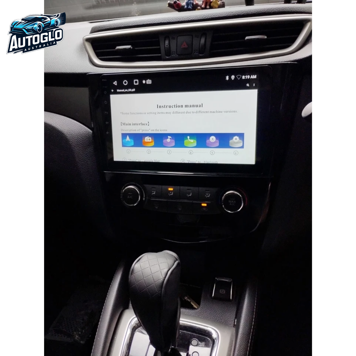 Autoglo Australia 10.1" Android Carplay Stereo for Nissan Qashqai X-Trail T32 - 2012-22 (2GB+32G)