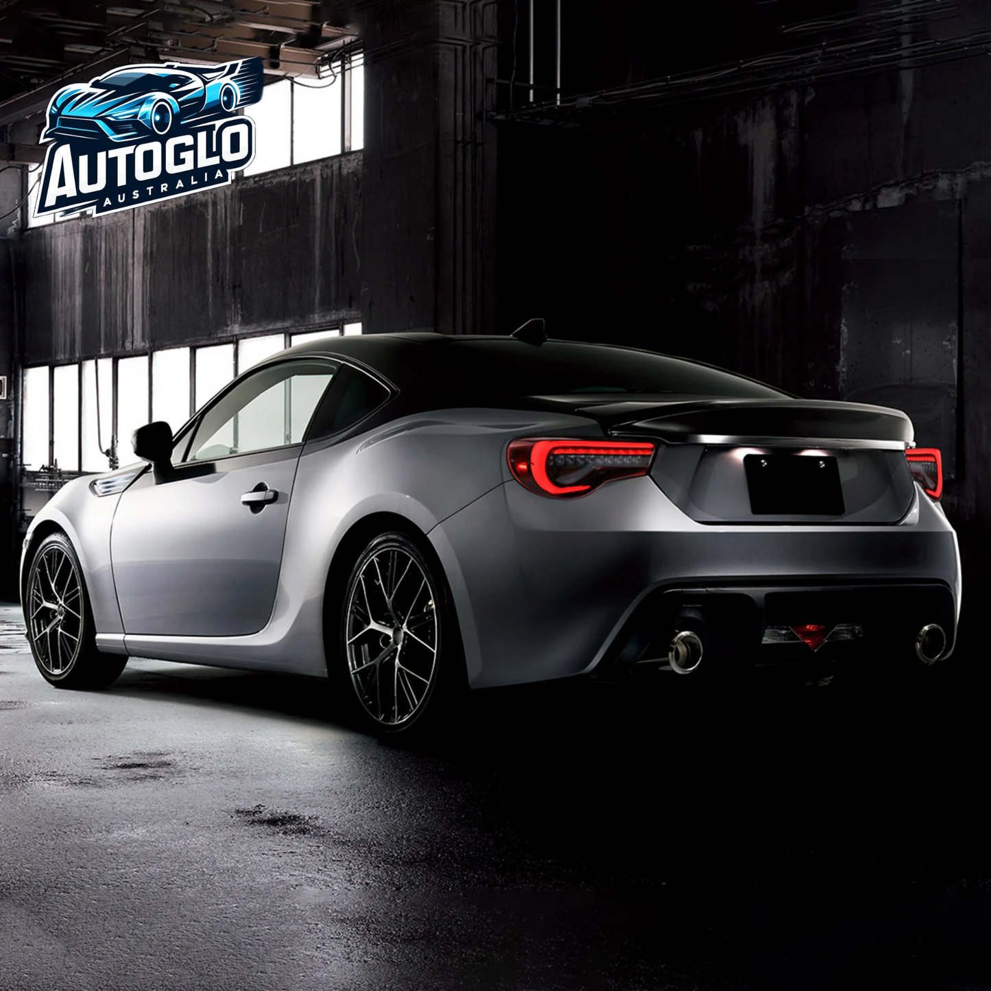 VLAND Set of Dual Beam Projector Headlights and Full LED Tail Lights for Toyota 86 and Subaru BRZ