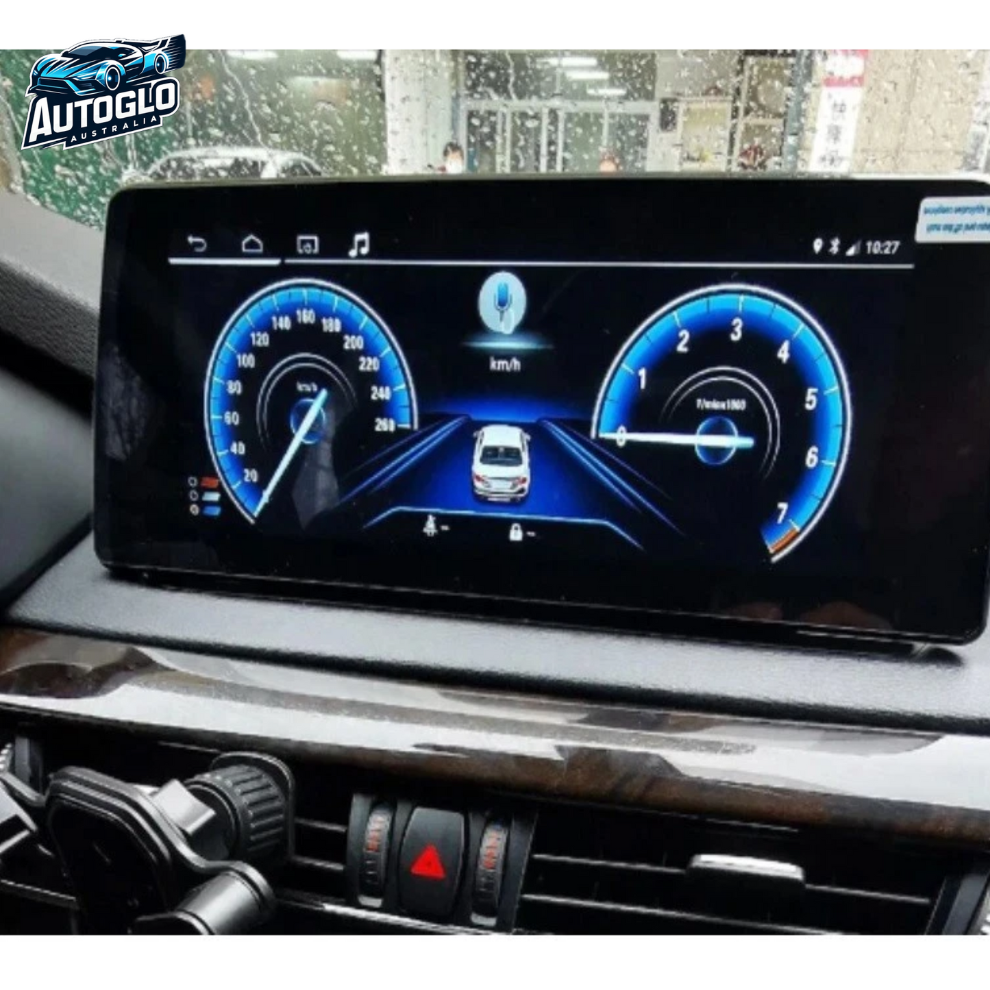Autoglo Australia BMW 3 Series E90/91 5 Series E61/61 12.3" XL FHD Carplay Android Stereo BT CIC