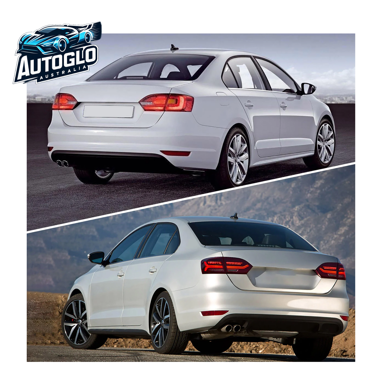 VLAND for Volkswagen Jetta Sagitar LED Sequential Tail Lights 2011-2014