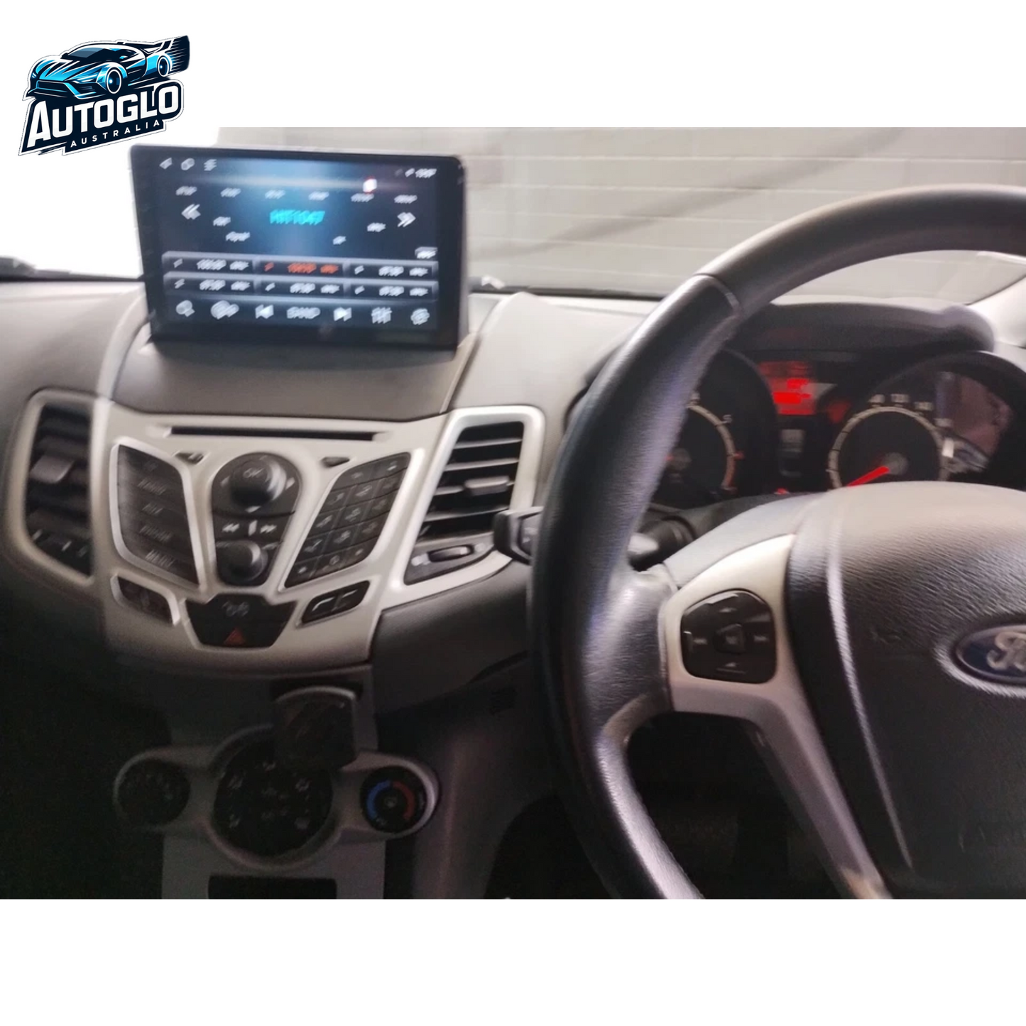 Autoglo Australia 9" Android Carplay Stereo BT GPS for FORD FIESTA 2GB+32G (2009-16)