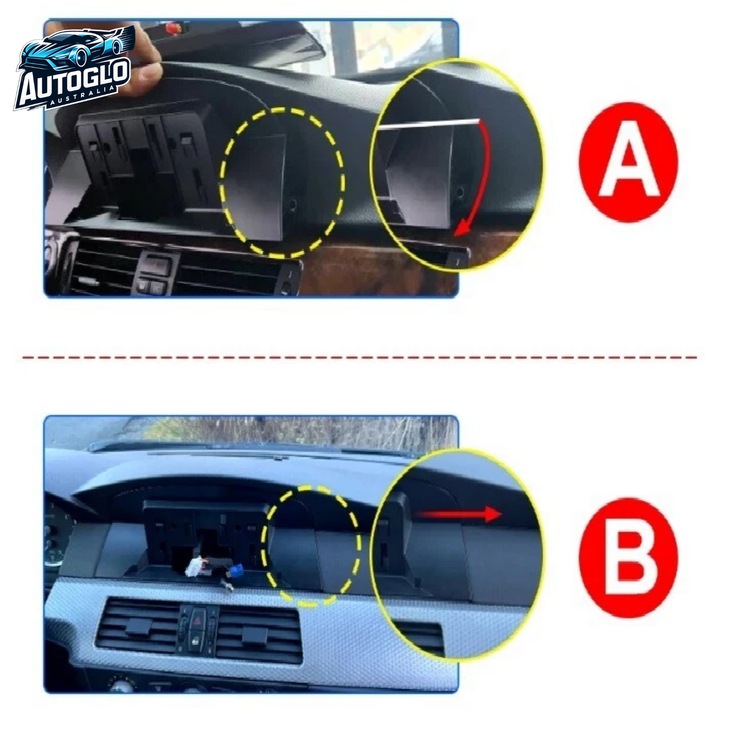 Autoglo Australia BMW 3 Series E90/91 5 Series E61/61 12.3" XL FHD Carplay Android Stereo BT CCC