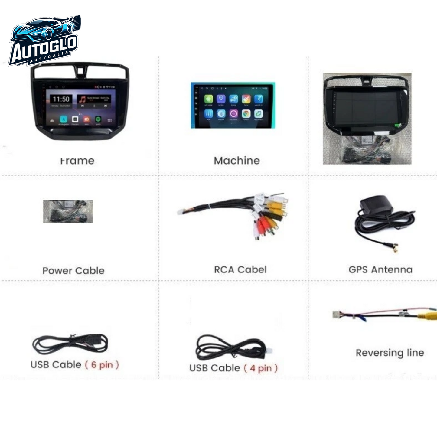 Autoglo Australia 9" Android 13.0 Carplay BT GPS Stereo for LDV T60 T70 2GB+32G (2017-20)