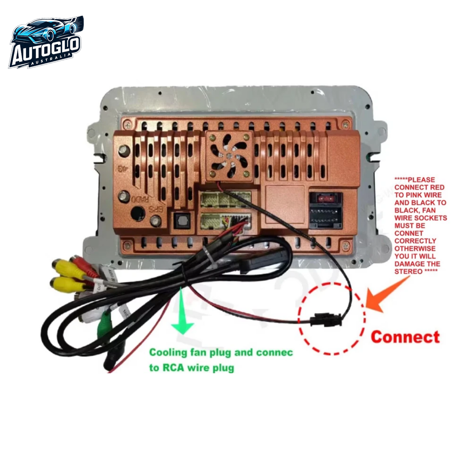 Autoglo Australia 9" (2GB+32G) Android Carplay BT GPS Stereo for RENAULT TRAFFIC (2015-19)