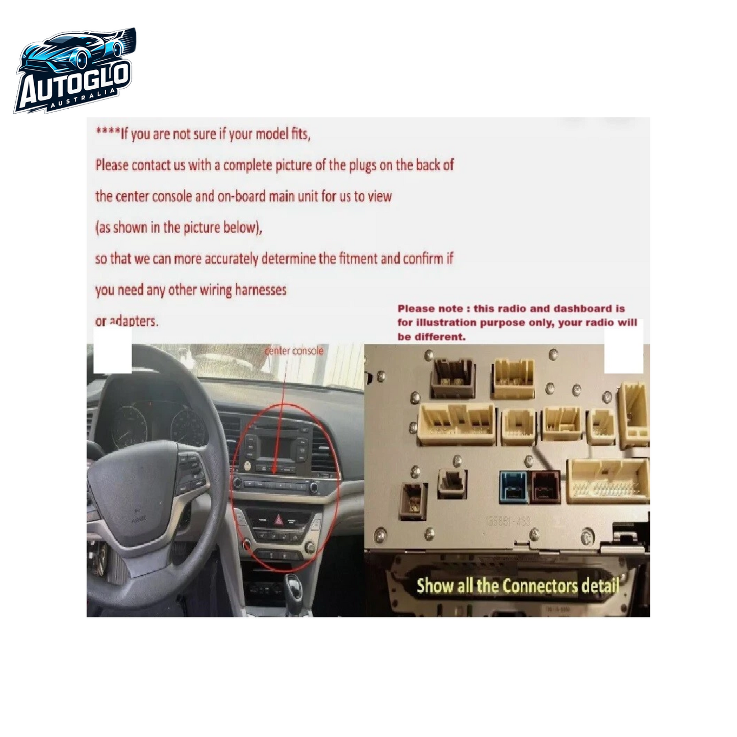 Autoglo Australia 9" Android 13 Carplay Stereo BT GPS for RENAULT CLIO 2 (2009-2015)