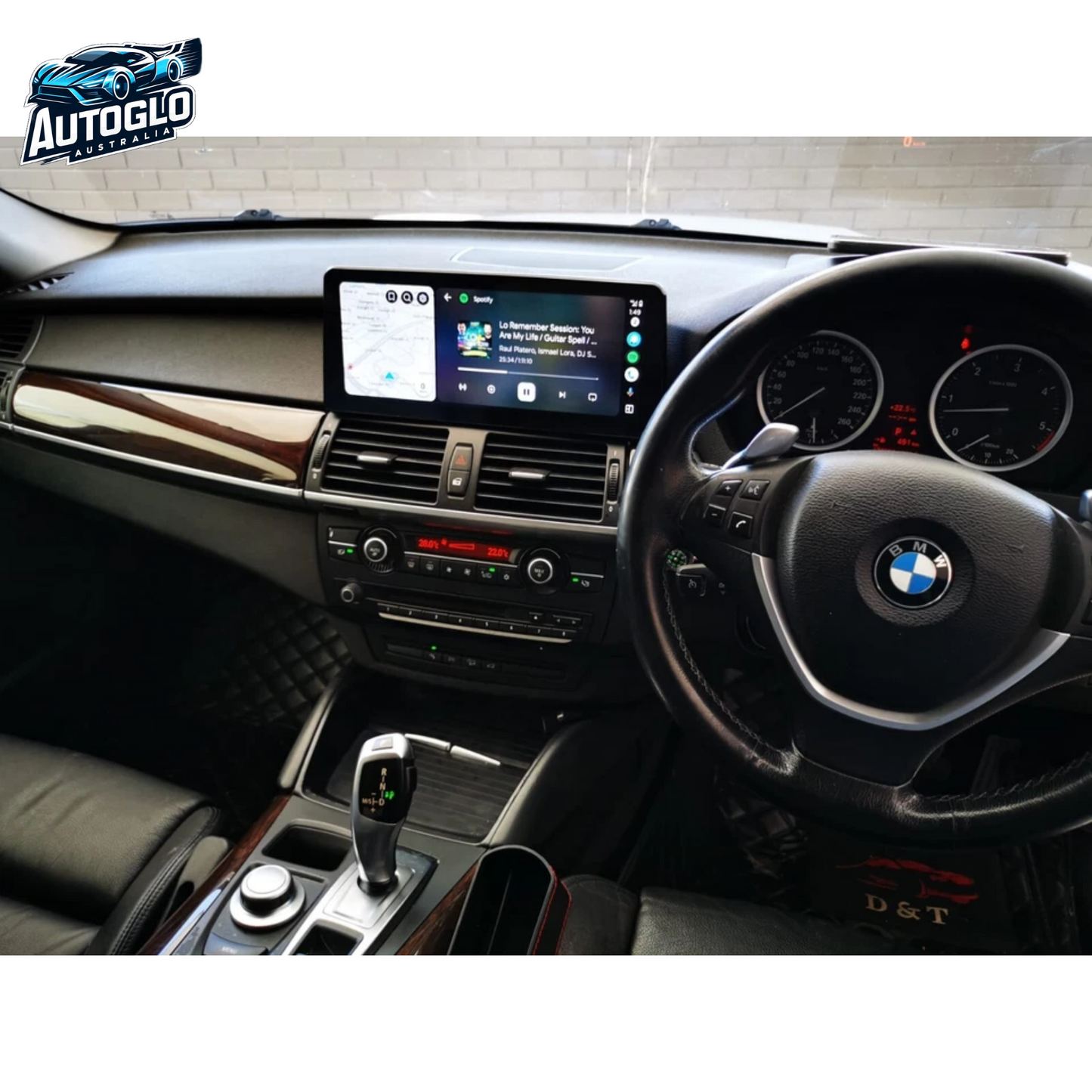 Autoglo Australia BMW X5 F15 X6 F16 12.3" XL FHD Carplay Android BT GPS 4G Auto Stereo (NBT)