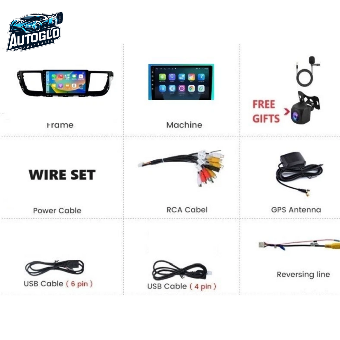 Autoglo Australia 9" Android 13.0 Carplay BT GPS Stereo for LDV G10 2GB+32G (2015-22)