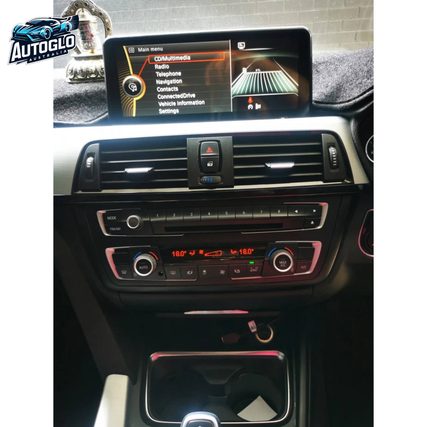 Autoglo Australia 10.25" FHD Carplay Android BT GPS 4G Auto Stereo (NBT only) for BMW 3/4 F Series