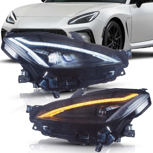 VLAND LED Headlights For 2021-2024 Toyota GR86 /Subaru BRZ ZN8 ZD8 W/Animation