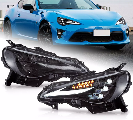 VLAND Full LED V3 Projector Headlights For 2012-20 Toyota 86 Subaru BRZ  DRL