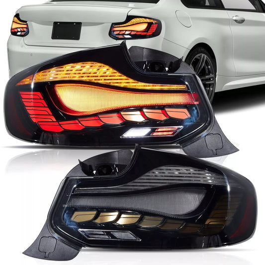 VLAND smoked LED Tail Lights for BMW M2 F22/F23/F87 (2014-2020)
