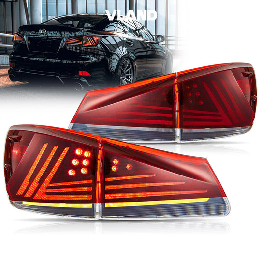 LED Taillight Pair for Lexus IS250/IS350/IS F (2006-2013)