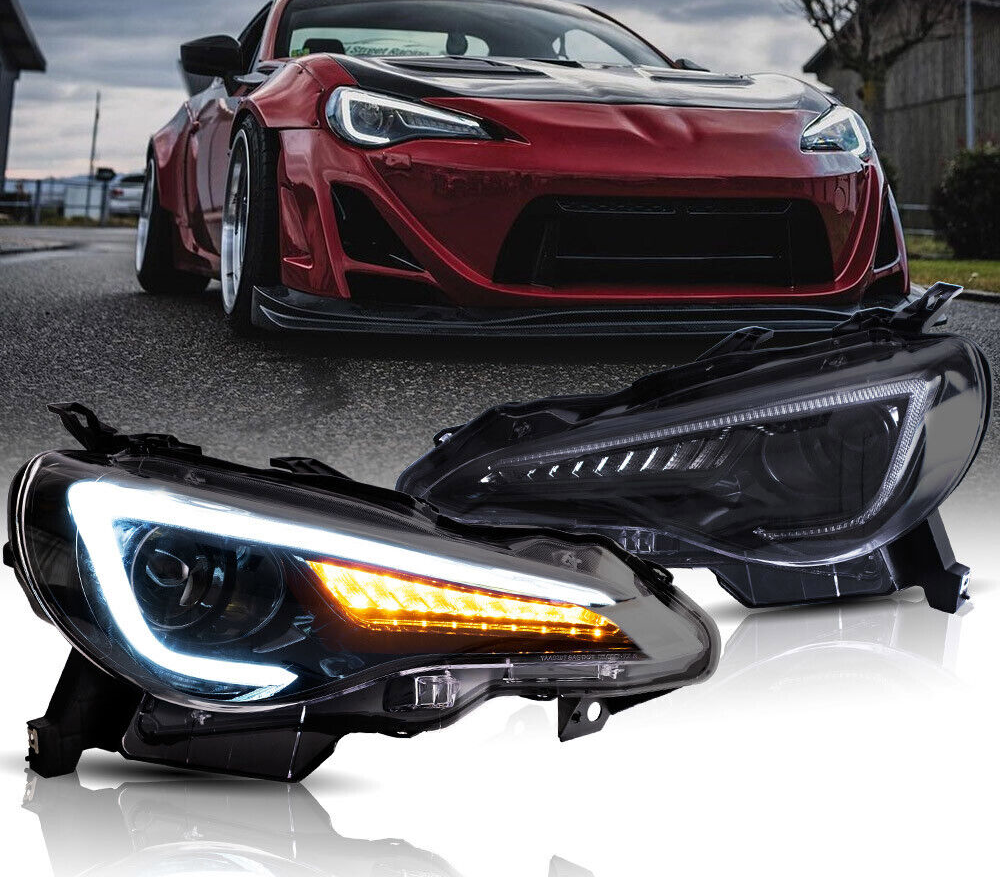 LED headlights for Toyota 86 GT GTS, front view