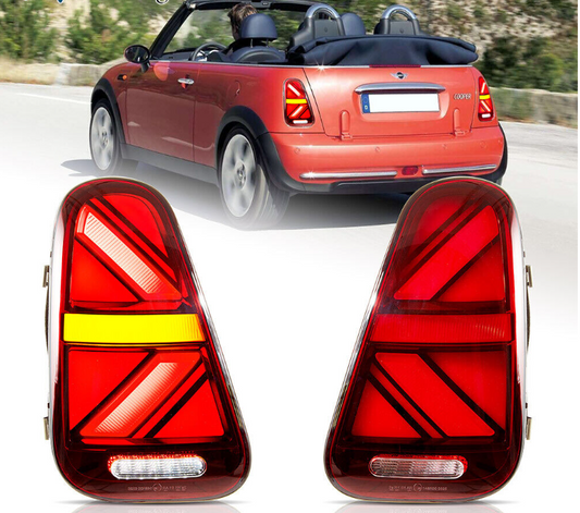 VLAND LED Tail Lights For 2001-2006 Mini Cooper R50 R52 R53 W/Sequential Signal