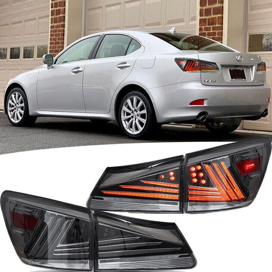 LED Taillight Pair for Lexus IS250/IS350/IS F (2006-2013)