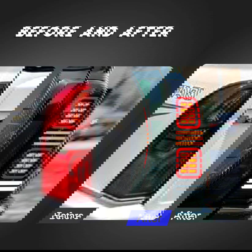 2005 - 2022 LED Smoked Nissan Patrol Y61 Taillights |Autoglo Australia| - Autoglo Australia