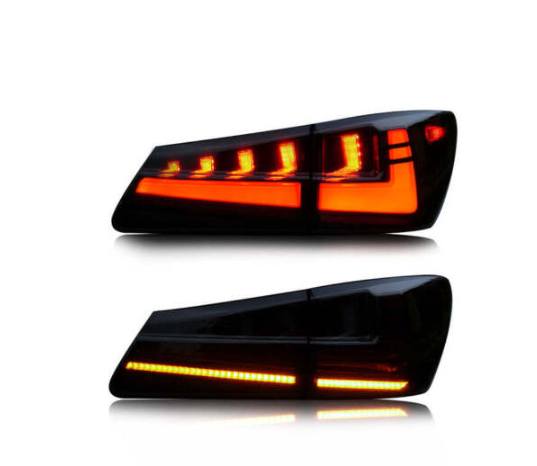 2006 -2013 Lexus IS250 IS350 ISF Smoked Led Tail Lights Start-Up Animation |Autoglo Australia| - Autoglo Australia