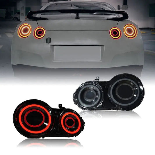 2009 - 2024 Smoked Aftermarket taillights for Nissan GT-R |Autoglo Australia| - Autoglo Australia