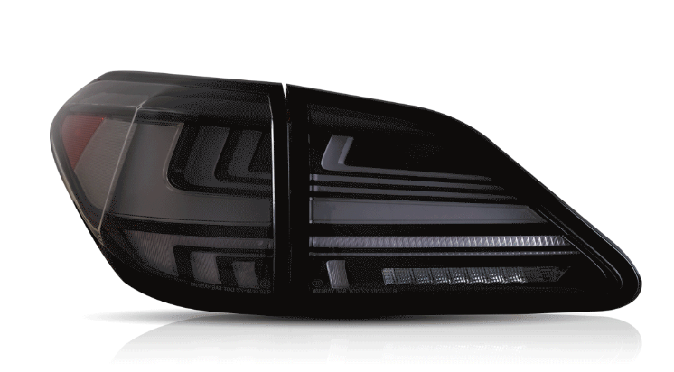 2010-2015 Lexus RX Full LED Tail Lights Start-up Animation Rear Lamps 2 Pcs - Autoglo Australia