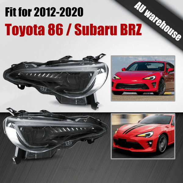 Automotive lighting upgrades for Toyota 86