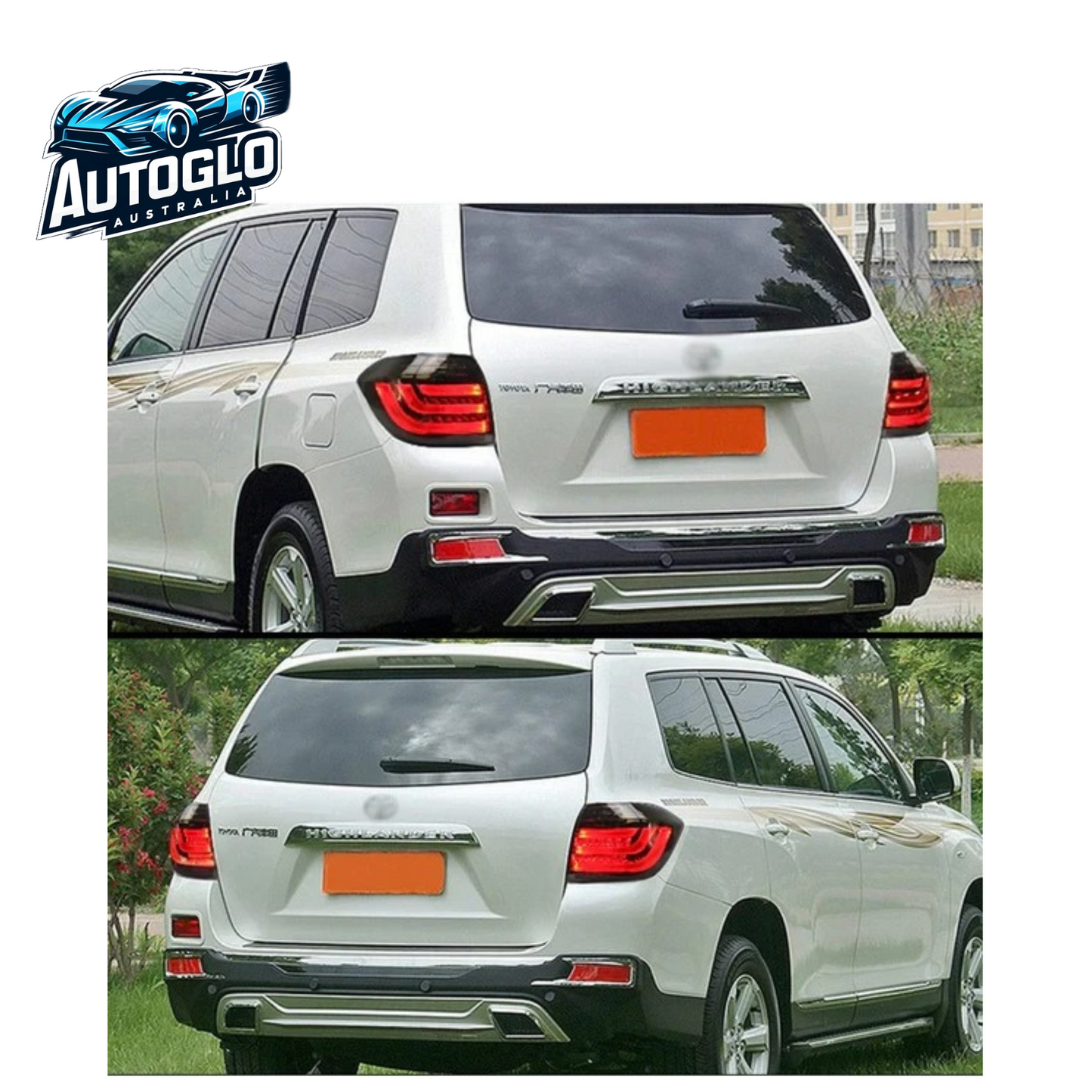 Autoglo Australia 2010-2014 Toyota Highlander TaiL lights