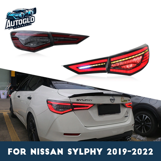 Autoglo Australia Tail Lights For Nissan  Pulsar 2019-2022 V2