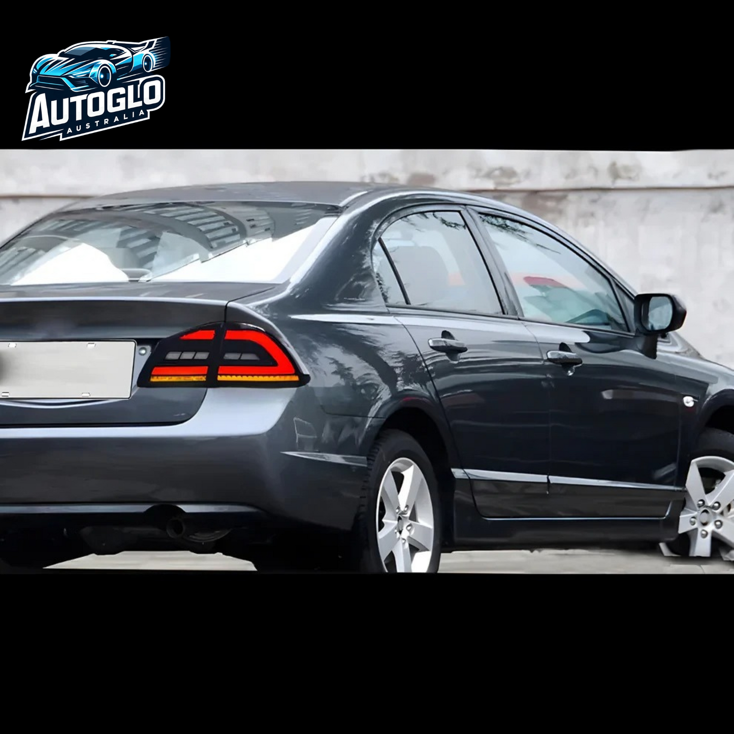 Autoglo Australia LED Tail Light Kit for Honda Civic FD2/FD3 Sedan & Type R 2006-2011