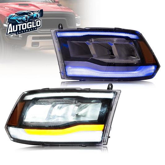 VLAND Full LED Headlights For Dodge Ram 1500/2500/3500 2009-2018/Ram 1500 Classic 2019-2021