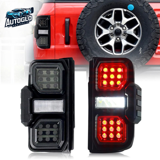 Autoglo Australia LED Tail Lights for Ford Bronco 6th Gen 2021–2024