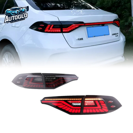 Autoglo Australia LED Tail Lights For Toyota Corolla 2020-2024 Middel East Version With Penetration lamp