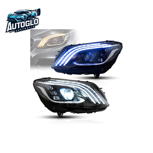 VLAND LED Headlights For 2015-2021 Mercedes Benz C-Class W205 C300