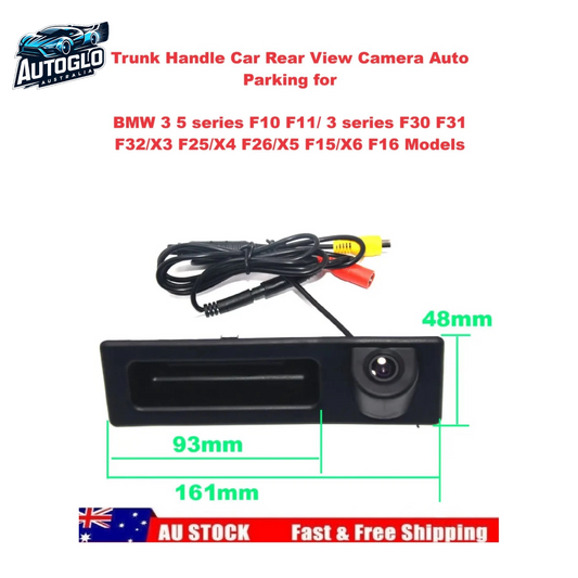 Autoglo Australia Rear View Backup Camera AHD 720P for BMW 3 5 F30 F31 F34 X3 F25 5 F10 F11 F07