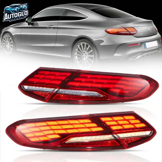 VLAND LED Taillights For 2017–2023 Mercedes-Benz C-Class Coupe/Cabriolet A205/C205 NOT FOR Sedan