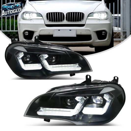 Autoglo Australia 2007-2013 LED Headlights For BMW X5 E70