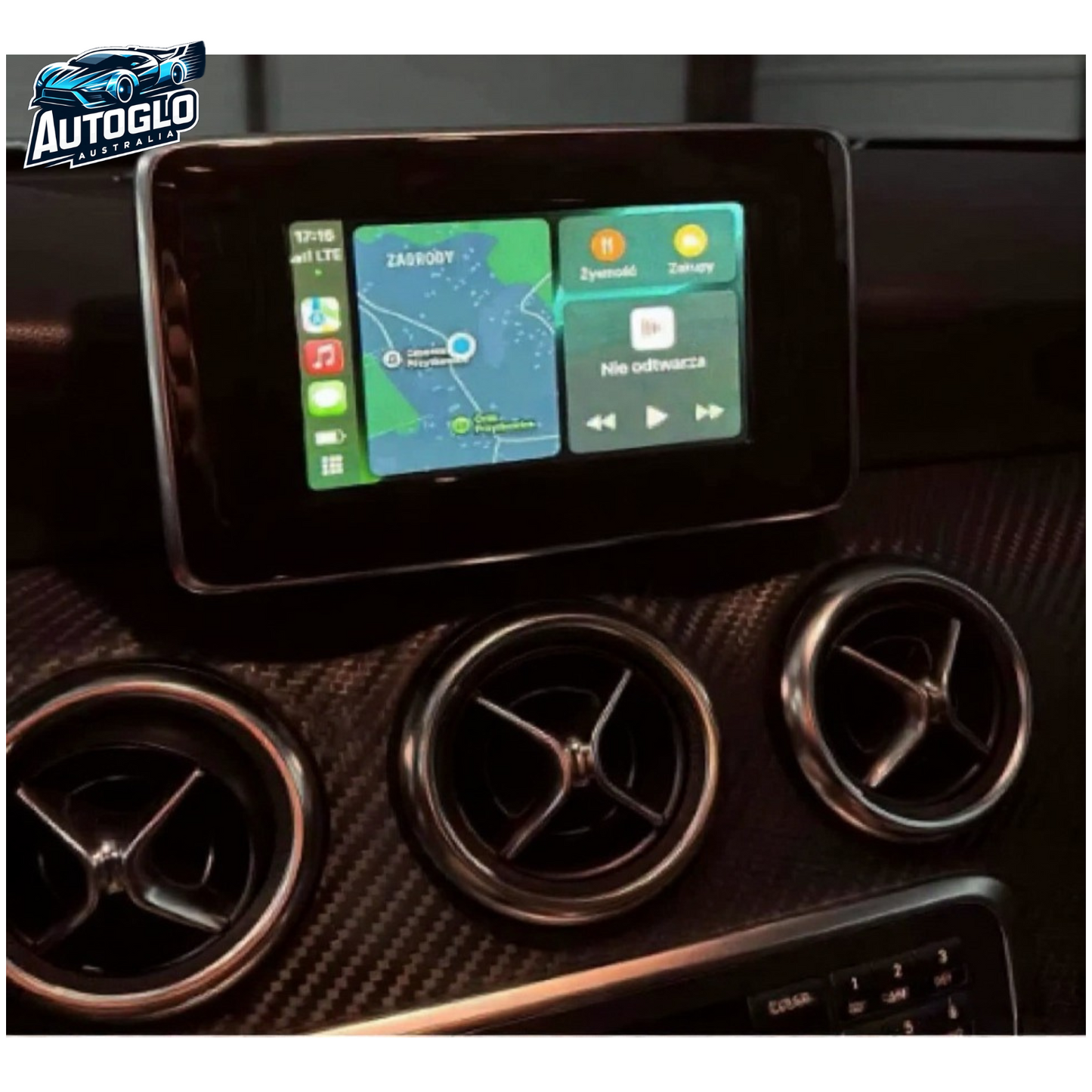 Autoglo Australia Mercedes Benz A B C E CLA GLA GLK ML Sprinter NTG 4.5 Becker (Carplay Android)