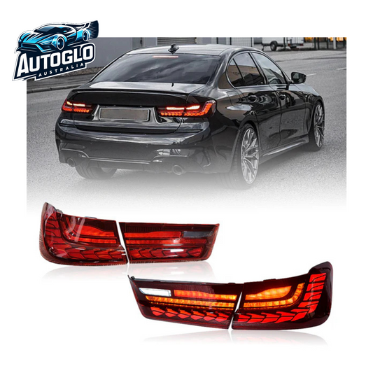 Autoglo Australia 3 Series Rear Lamps For BMW G20 Sedan M340i 330e 330i M 325Li G80 M3 G28 2019 2020 2021 LED Tail Lights