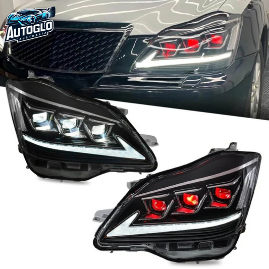 Autoglo Australia LED Headlights For Toyota Crown 2003-2008
