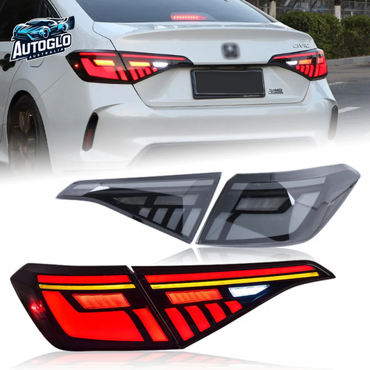 Autoglo Australia LED Tail Lights 11th Gen Honda Civc 2022 2023 Sedan
