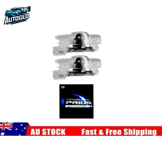 Autoglo Australia For Toyota PRIUS HYBRID (2010-2021) car led Door Welcome Projector Lights