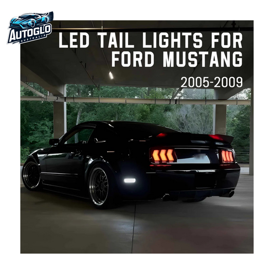 Autoglo Australia LED RGB Tail lights For Ford Mustang 2005-2009 Rear Lamp